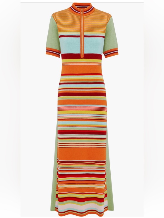 Alemais Dresses & Skirts - Alemais Alexandra Stripe Merino Wool
Sweater Dress